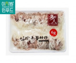 냉동화살오징어(다리,포장횟감) 6g*20미