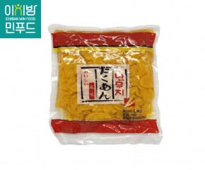단무지 슬라이스1kg